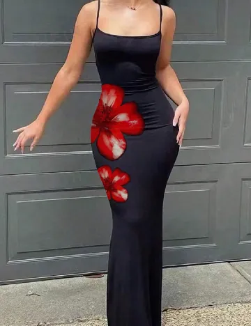 Rochie lunga SHEIN, negru