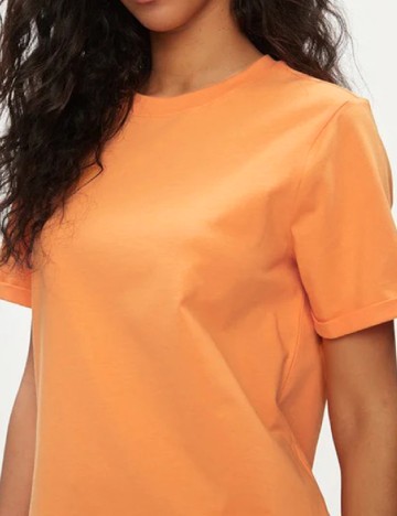 Tricou Pieces, portocaliu