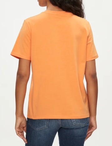 Tricou Pieces, portocaliu