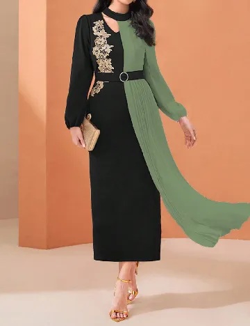 Rochie lunga SHEIN, negru