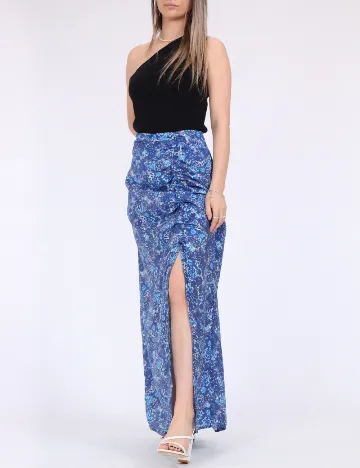 Fusta Vero Moda, albastru