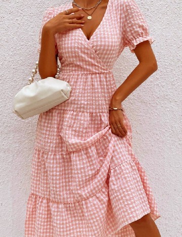 Rochie medie SHEIN, roz