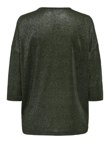 Bluza Only, verde inchis