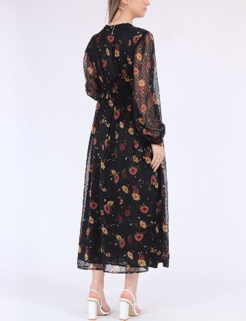 Rochie lunga Only, negru