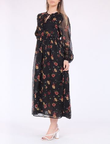 Rochie lunga Only, negru