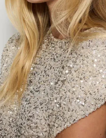 Rochie scurta Reserved, crem