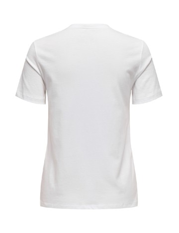 Tricou Only, alb