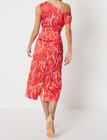 Rochie medie Coast, rosu