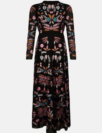 Rochie lunga Coast, negru