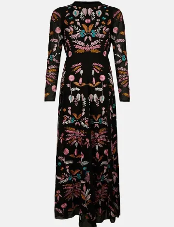 Rochie lunga Coast, negru