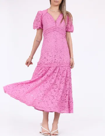Rochie medie Coast, roz