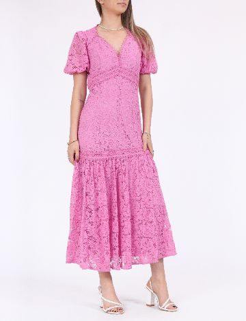 Rochie medie Coast, roz