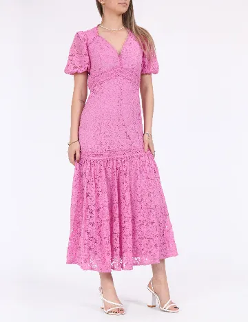 Rochie medie Coast, roz