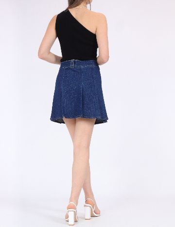 Fusta Vero Moda, albastru