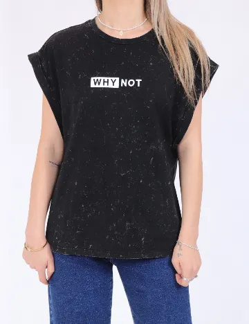 Tricou Only, negru