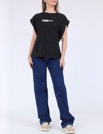 Tricou Only, negru