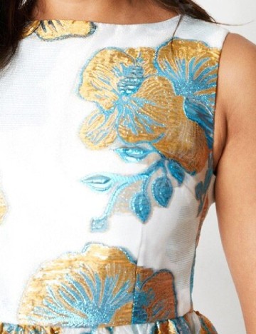 Rochie medie Coast, floral print