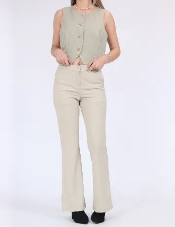 Pantaloni LMTD, bej
