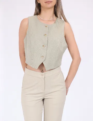 Pantaloni LMTD, bej