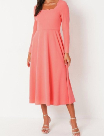 Rochie medie Coast, roz