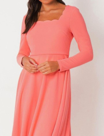 Rochie medie Coast, roz