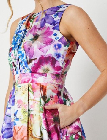 Rochie medie Coast, floral print