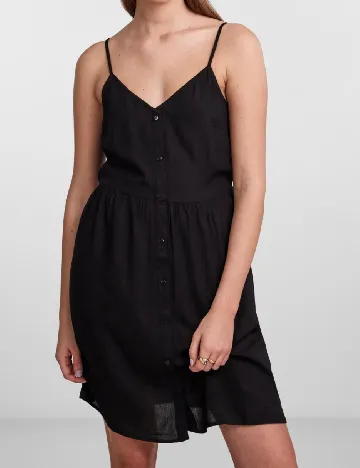Rochie scurta Pieces, negru