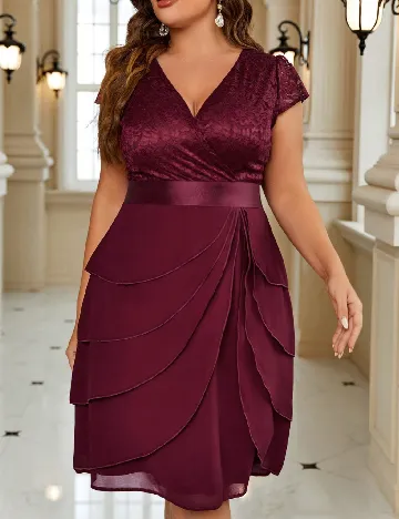 Rochie scurta SHEIN CURVE, visiniu