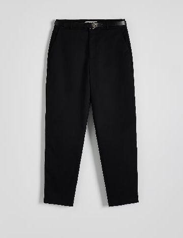 Pantaloni Reserved, negru