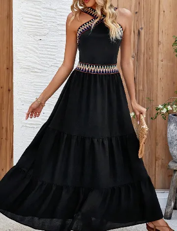 Rochie lunga SHEIN, negru