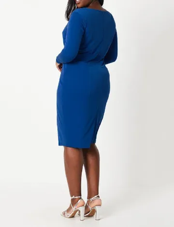 Rochie scurta Coast Plus Size, albastru