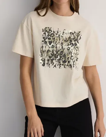 Tricou Reserved, crem