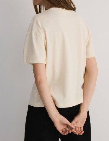 Tricou Reserved, crem