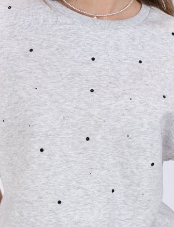 Tricou Only, gri