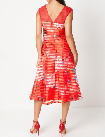 Rochie medie Coast, rosu