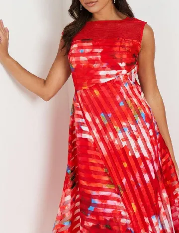 Rochie medie Coast, rosu
