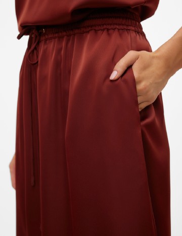 Fusta Vero Moda, caramiziu