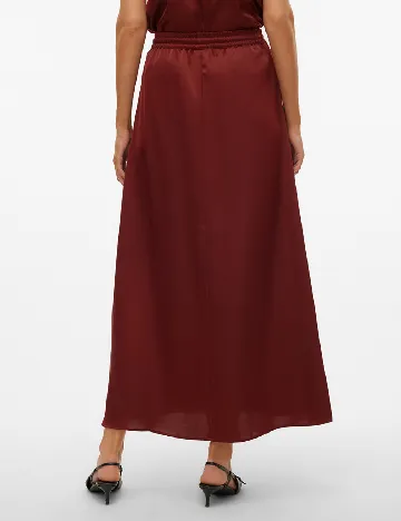 Fusta Vero Moda, caramiziu