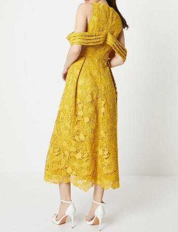 Rochie medie Coast, galben