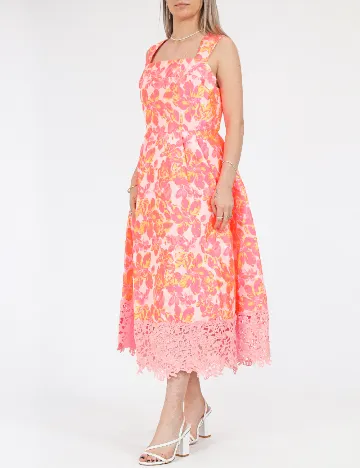 Rochie medie Coast, roz