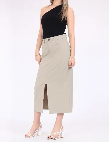 Fusta Vero Moda, verde
