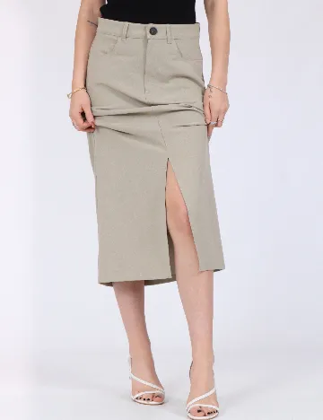 Fusta Vero Moda, verde