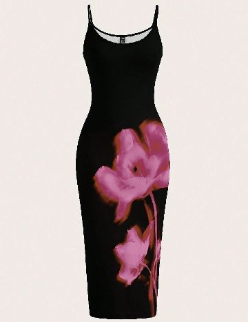 Rochie medie SHEIN, negru