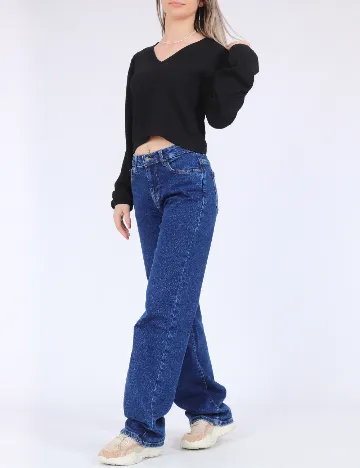 Bluza Pieces, negru