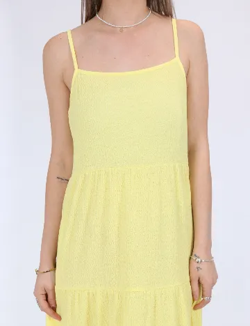 Rochie medie Pieces, galben