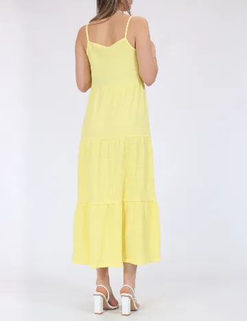 Rochie medie Pieces, galben