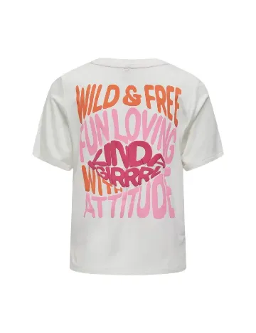 Tricou Kids Only, alb