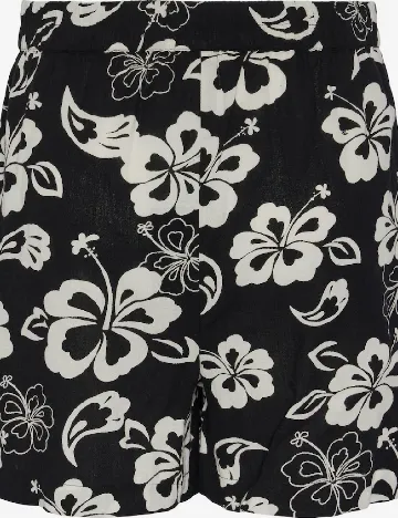 Pantaloni scurti Pieces, negru
