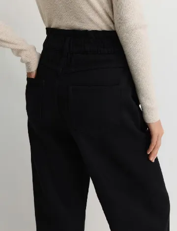 Pantaloni Reserved, negru