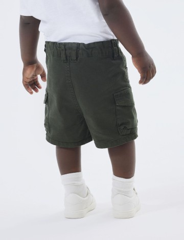Pantaloni scurti Name It, kaki